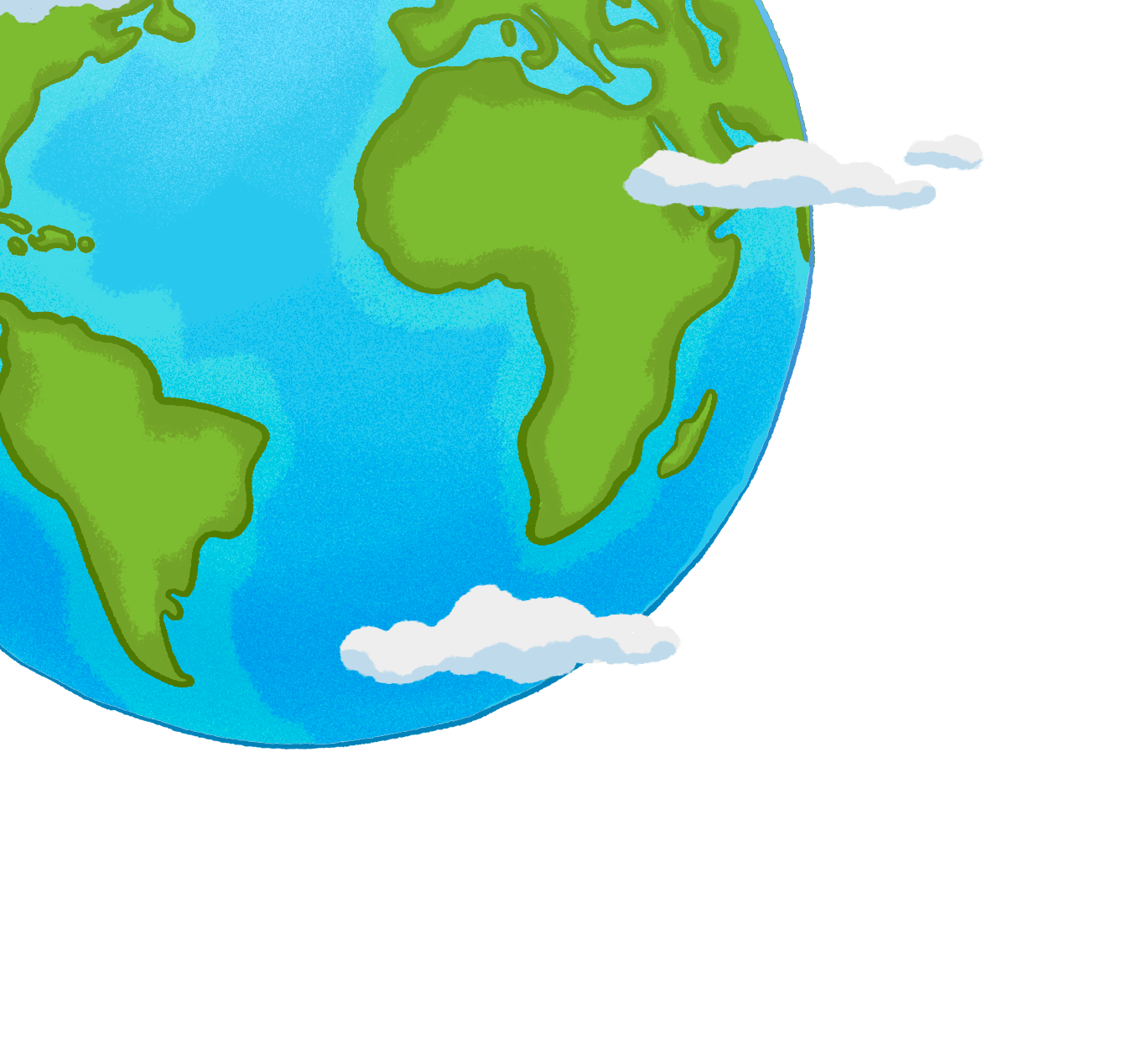 Decorative earth icon